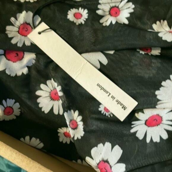 Molly Goddard mesh daisy shirts Black US 10 - Picture 6 of 8
